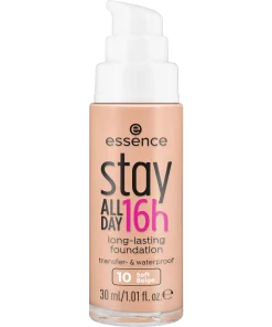 Essence Stay All Day 16h Long Lasting Foundation 10 Soft Beige