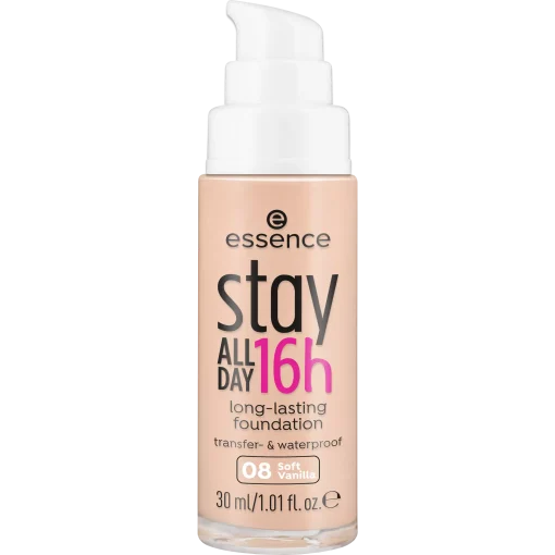 Essence Stay All Day 16h Long Lasting Make Up 08 Soft Vanilla
