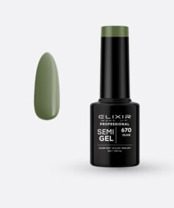 Elixir Ημιμονιμο Βερνικι 5ml #670 Olive