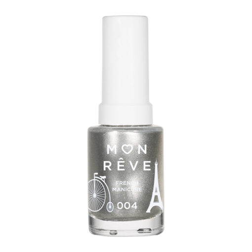 Mon Reve French Manicure 004 Silver Tip